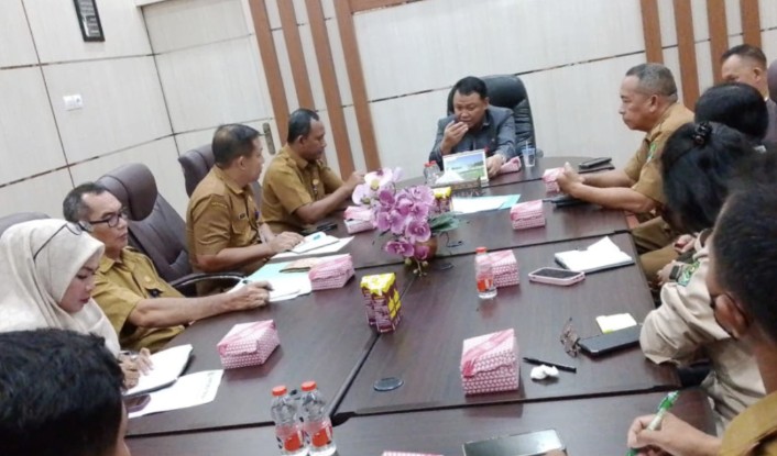 Pemkab Kapuas Rapat Verifikasi dan Data Spasial Cetak Sawah Tahun 2024