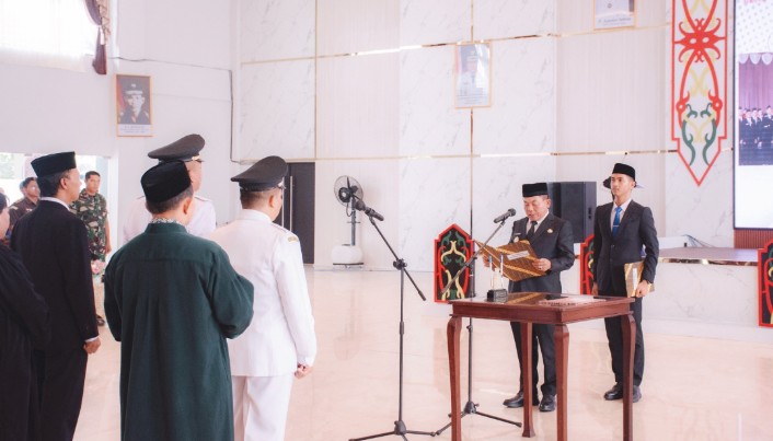 Gerbong Mutasi Kembali Bergerak, Bupati Kapuas Lantik 71 Pejabat Manajerial