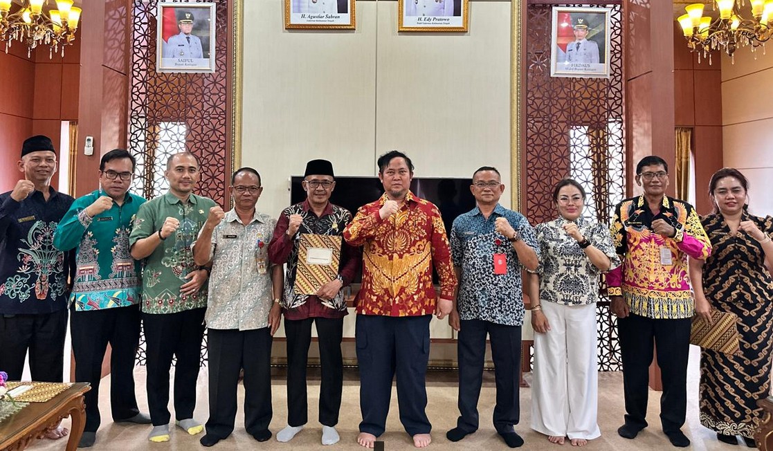 Bupati Katingan Pimpin Sertijab Pejabat Plt