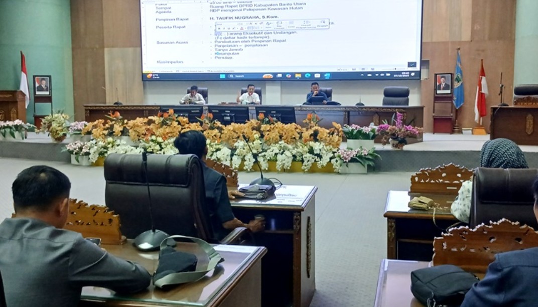 DPRD Barut Desak Solusi Status Kawasan Hutan