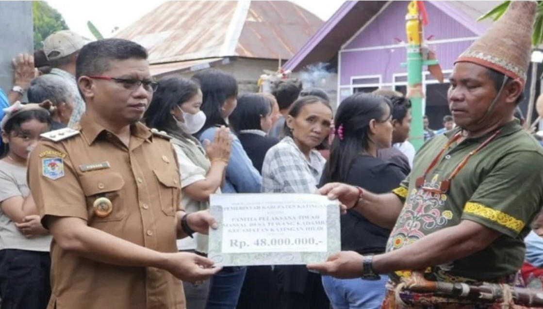 Pemkab Katingan Dukung Ritual Tiwah Dayak
