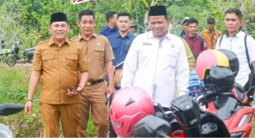 Wabup Mura Tinjau Progres Islamic Center