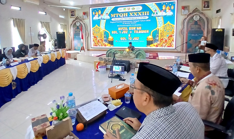 MTQH XXXIII Kalimantan Tengah Hadirkan Hafizh Hafizah