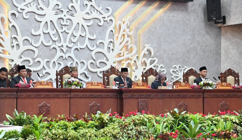 DPRD Kalteng Gelar Paripurna Dengarkan Pidato Kenegaraan Presiden RI
