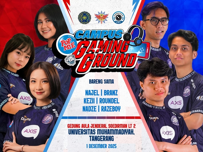 Pop Mie Campus Gaming Ground 2025 Capai Puncaknya di Universitas Muhammadiyah Tangerang, Siapkan Ekspansi ke Kampus Lebih Luas di 2026