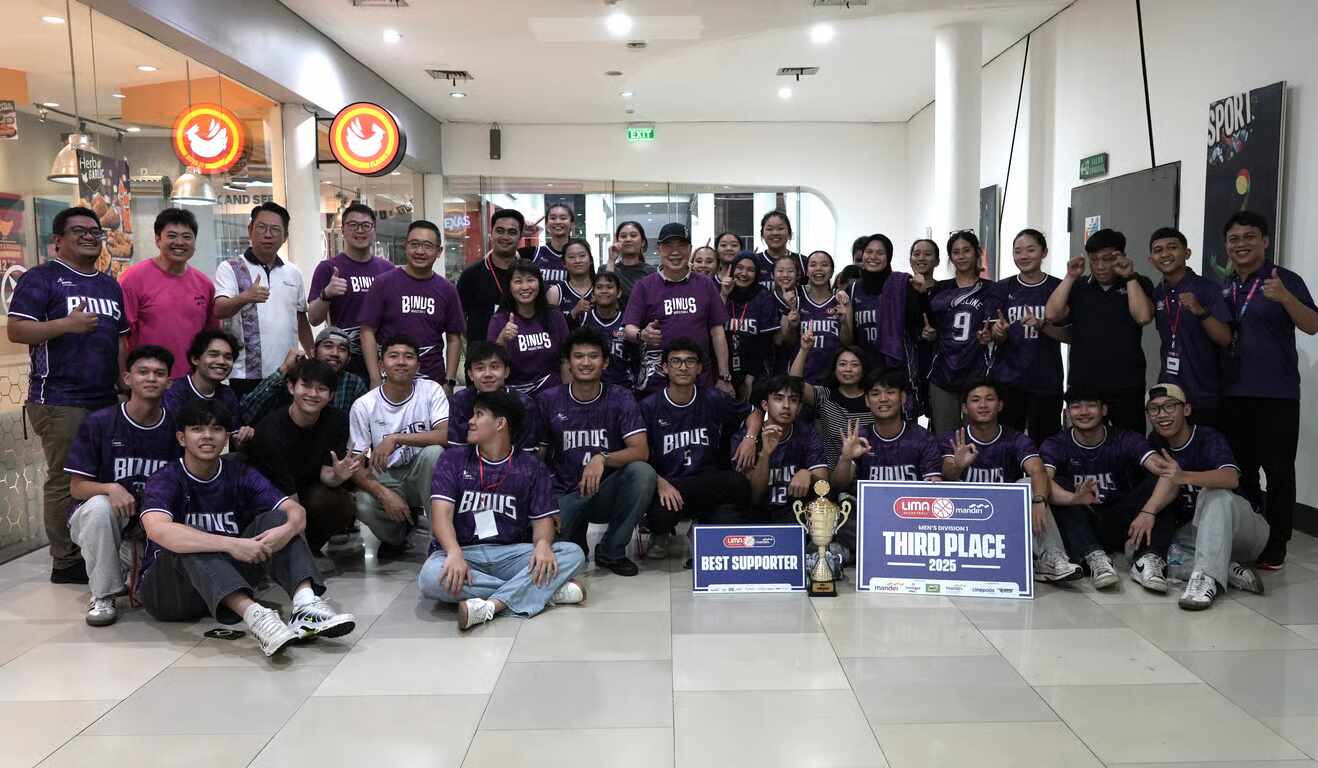 BINUS STINGERS Boys Raih Juara 3 Liga Mahasiswa Jakarta 2025