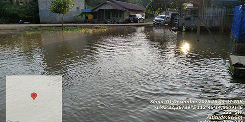 Banjir Terjang Wilayah Utara Kotim: Air di Tumbang Mujam Mulai Surut, Rantau Suang Sempat Rendam 56 Rumah