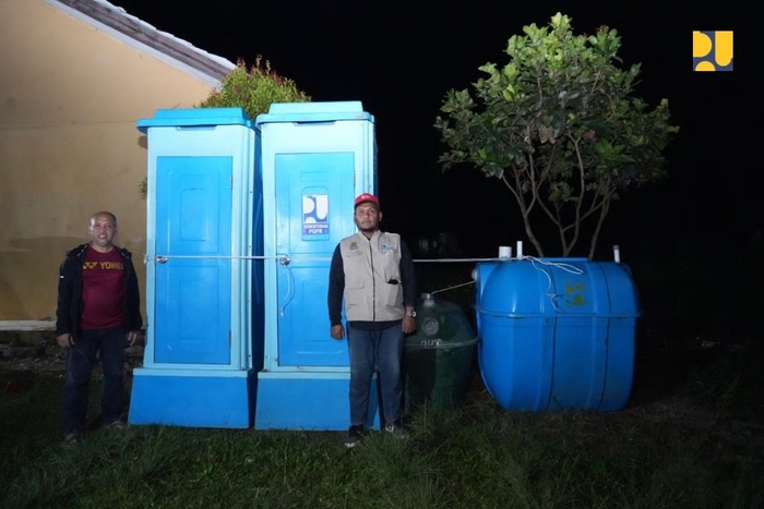 Kementerian PU Pasok Instalasi Air Bersih dan Sanitasi Layak bagi Pengungsi Bencana di Aceh
