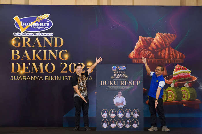Bogasari Meluncurkan Resep Eksklusif sebagai Tren Baking 2026 pada Grand Baking Demo 2025