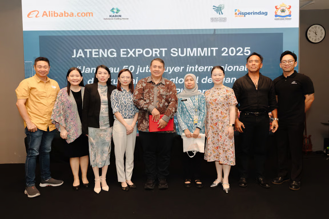 JATENG EXPORT SUMMIT 2025: Kadin ITH gandeng Alibaba.com untuk perkuat akselerasi Ekspor UMKM Jawa Tengah