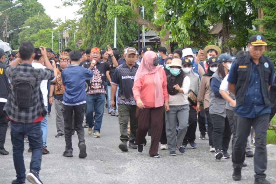 Perangi Narkoba, Gubernur Kalteng dan Wali Kota Palangka Raya, Dukung Pendirian Pos Terpadu Di Ponton