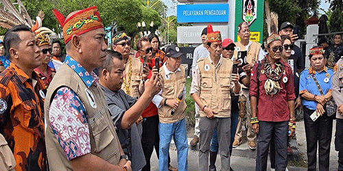 GDAN Lapor ke BidPropam Polda Kalteng, Terkait Dugaan Keterlibatan Oknum Polisi Dalam Kasus Peredaran Narkoba