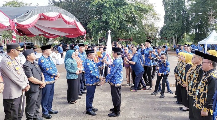 Pelepasan Kontingen Lasqi Nusantara Jaya Kapuas Menuju Ajang Nasional