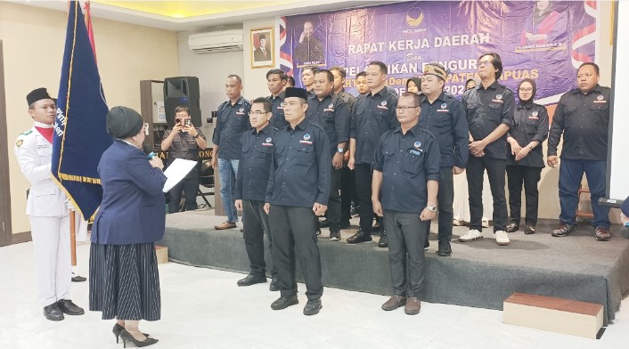 Pengurus DPD Partai NasDem Kapuas Periode 2025–2029 Resmi Dilantik