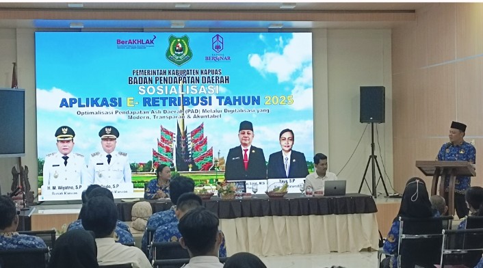 Bapenda Kapuas Sosialisasilan Aplikasi E-Retribusi