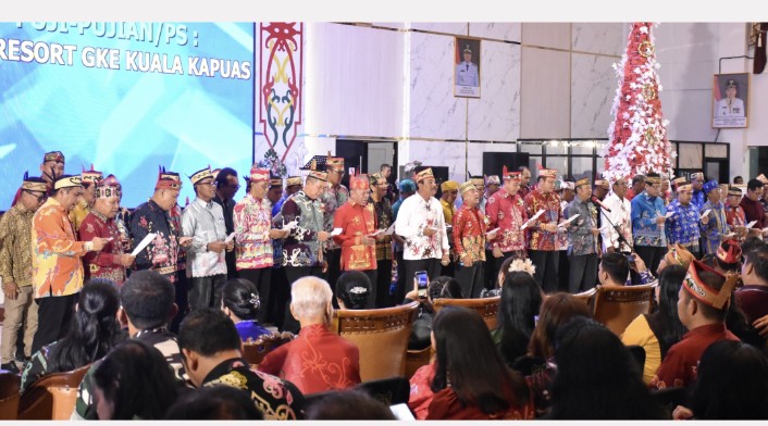 Pemkab Kapuas Gelar Perayaan Natal Gabungan 2025, Perkuat Persatuan dan Toleransi