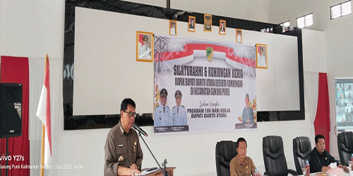 Serapan Anggaran SKPD Barito Utara Baru 60 Persen, Bupati Shalahuddin Perintahkan Asisten II Segera Lakukan Percepatan