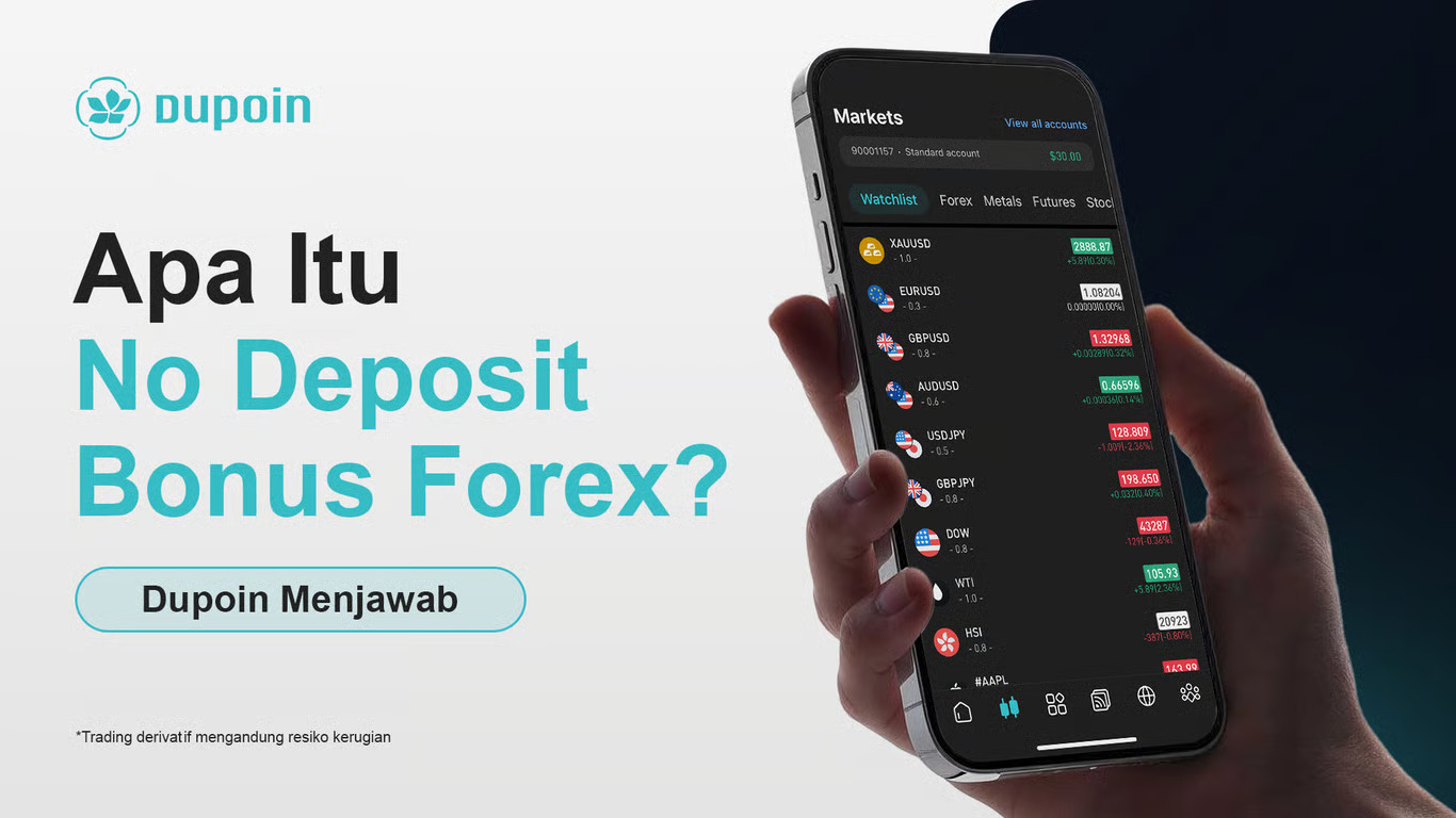 Benarkah Bisa Trading Tanpa Modal? Dupoin Jelaskan No Deposit Bonus Forex