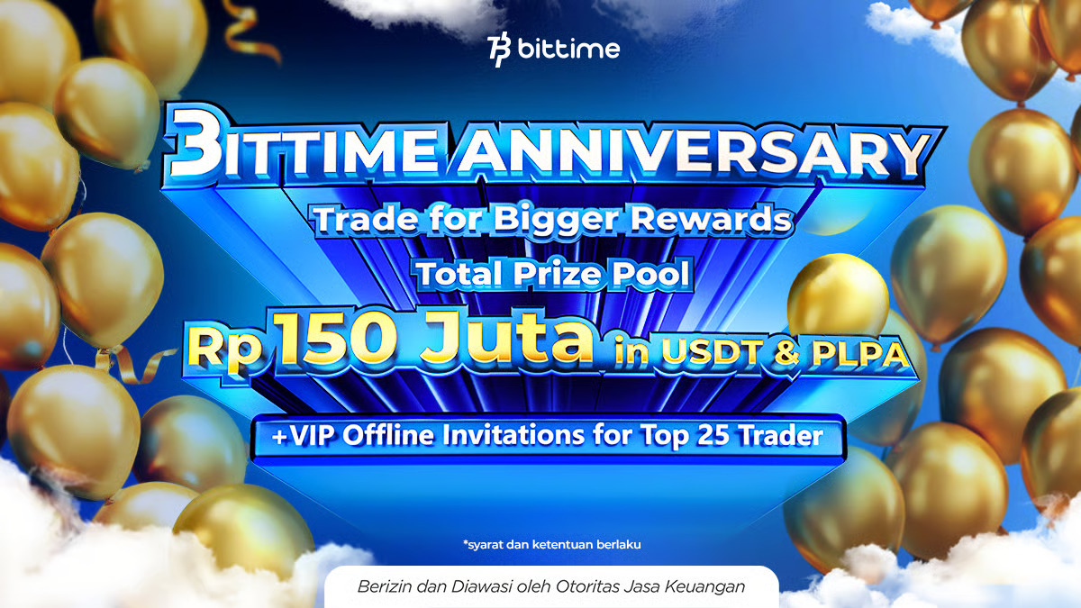 Tren Pasar Kripto Kembali Menghijau, Mega Listing Bittime Jadi Kesempatan Akses Lebih Banyak Aset