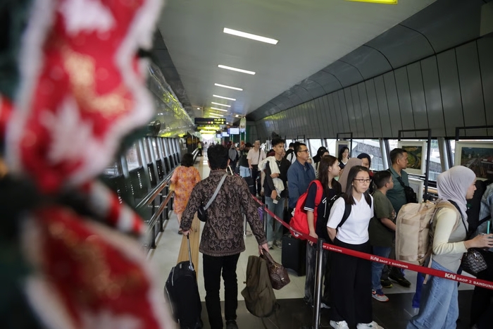 KAI Daop 2 Bandung Layani 79 Ribu Pelanggan Pada Libur Tahun Baru 2026