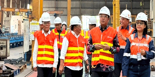 Wabub Barito Utara Kunjungi PT Sanggar Sarana Baja untuk Jajaki Kerja Sama Pembentukan BLK