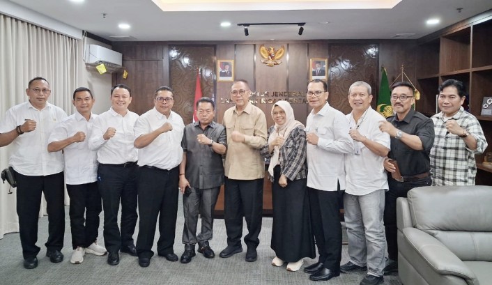 Bupati Kapuas Lakukan Audiensi Ke Ditjen Lahan Dan Irigasi Pertanian