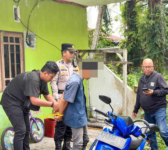 Kurang 20 Menit, Pamapta Polresta Ringkus Terduga Pencuri